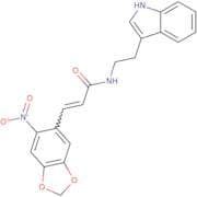 N-(2-indol-3-ylethyl)-3-(6-nitrobenzo[3,4-d]1,3-dioxolan-5-yl)prop-2-enamide
