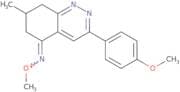 1-(5-(azamethoxymethylene)-7-methyl(6,7,8-trihydrocinnolin-3-yl))-4-methoxybenzene