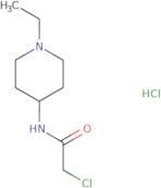 2-Chloro-N-(1-ethylpiperidin-4-yl)acetamide hydrochloride