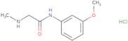N-(3-Methoxyphenyl)-2-(methylamino)acetamide hydrochloride