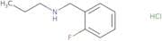 [(2-Fluorophenyl)methyl](propyl)amine hydrochloride
