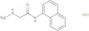 2-(Methylamino)-N-(naphthalen-1-yl)acetamide hydrochloride