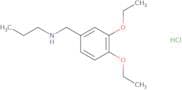 [(3,4-Diethoxyphenyl)methyl](propyl)amine hydrochloride