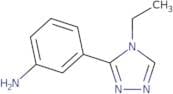 3-(4-Ethyl-4H-1,2,4-triazol-3-yl)aniline