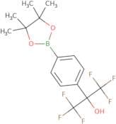 1,1,1,3,3,3-Hexafluoro-2-[4-(4,4,5,5-tetramethyl-1,3,2-dioxaborolan-2-yl)phenyl]propan-2-ol