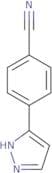 4-(1H-Pyrazol-3-yl)benzonitrile