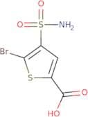 5-Bromo-4-sulfamoylthiophene-2-carboxylic acid