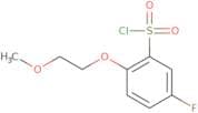 5-Fluoro-2-(2-methoxyethoxy)benzene-1-sulfonyl chloride
