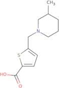 5-[(3-Methylpiperidin-1-yl)methyl]thiophene-2-carboxylic acid