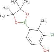 2-Chloro-3-methyl-4-(4,4,5,5-tetramethyl-1,3,2-dioxaborolan-2-yl)phenol
