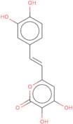 6-[(1E)-2-(3,4-Dihydroxyphenyl)ethenyl]-3,4-dihydroxy-2H-pyran-2-one