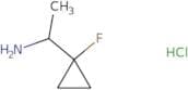 1-(1-Fluorocyclopropyl)ethan-1-amine hydrochloride