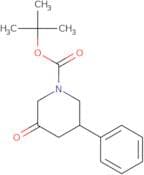 tert-Butyl 3-oxo-5-phenylpiperidine-1-carboxylate