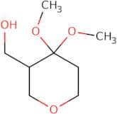 (4,4-Dimethoxyoxan-3-yl)methanol