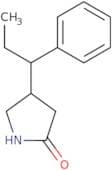 4-(1-Phenylpropyl)pyrrolidin-2-one