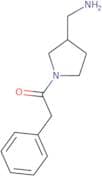 1-[3-(Aminomethyl)pyrrolidin-1-yl]-2-phenylethan-1-one