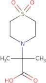 α,​α-​Dimethyl-​4-​thiomorpholineacetic acid 1,​1-​dioxide