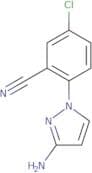 2-(3-Amino-1H-pyrazol-1-yl)-5-chlorobenzonitrile