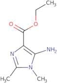 Ethyl 5-amino-1,2-dimethyl-1H-imidazole-4-carboxylate