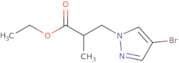 Ethyl 3-(4-bromo-1H-pyrazol-1-yl)-2-methylpropanoate