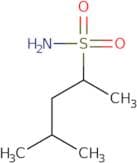 4-Methylpentane-2-sulfonamide