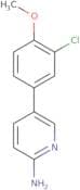 5-(3-Chloro-4-methoxyphenyl)pyridin-2-amine