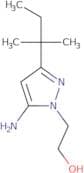 2-[5-Amino-3-(2-methylbutan-2-yl)-1H-pyrazol-1-yl]ethan-1-ol