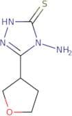4-Amino-5-(oxolan-3-yl)-4H-1,2,4-triazole-3-thiol