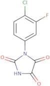 1-(4-Chloro-3-fluorophenyl)imidazolidine-2,4,5-trione
