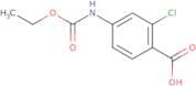 2-Chloro-4-[(ethoxycarbonyl)amino]benzoic acid