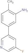5-(5-Fluoropyridin-3-yl)-2-methylaniline