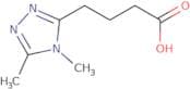 4-(Dimethyl-4H-1,2,4-triazol-3-yl)butanoic acid