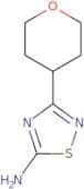 3-(Oxan-4-yl)-1,2,4-thiadiazol-5-amine