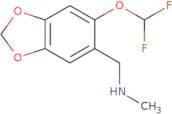 {[6-(Difluoromethoxy)-1,3-dioxaindan-5-yl]methyl}(methyl)amine
