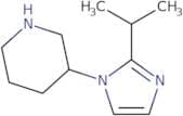 3-[2-(Propan-2-yl)-1H-imidazol-1-yl]piperidine