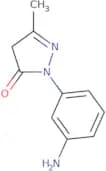 1-(3-Aminophenyl)-3-methyl-1H-pyrazol-5(4H)-one