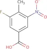3-Fluoro-4-methyl-5-nitrobenzoic acid