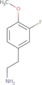 2-(3-Fluoro-4-methoxyphenyl)ethan-1-amine