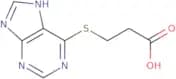 3-(9H-Purin-6-ylsulfanyl)propanoic acid