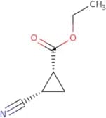 cis-ethyl (1R,2S)-2-cyanocyclopropane-1-carboxylate