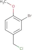 2-Bromo-4-(chloromethyl)-1-methoxybenzene