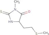 3-Methyl-5-[2-(methylsulfanyl)ethyl]-2-sulfanylideneimidazolidin-4-one