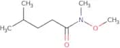 N-Methoxy-N,4-dimethylpentanamide