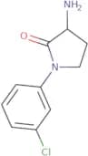 3-Amino-1-(3-chlorophenyl)pyrrolidin-2-one