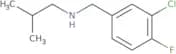 [(3-Chloro-4-fluorophenyl)methyl](2-methylpropyl)amine