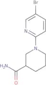 1-(5-Bromopyridin-2-yl)piperidine-3-carboxamide