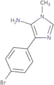 4-(4-Bromophenyl)-1-methyl-1H-imidazol-5-amine