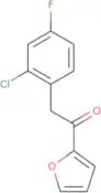 2-(2-Chloro-4-fluorophenyl)-1-(furan-2-yl)ethan-1-one