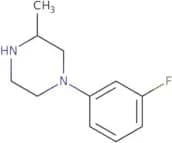 1-(3-Fluorophenyl)-3-methylpiperazine