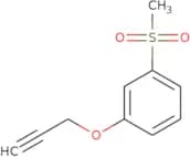 1-Methanesulfonyl-3-(prop-2-yn-1-yloxy)benzene